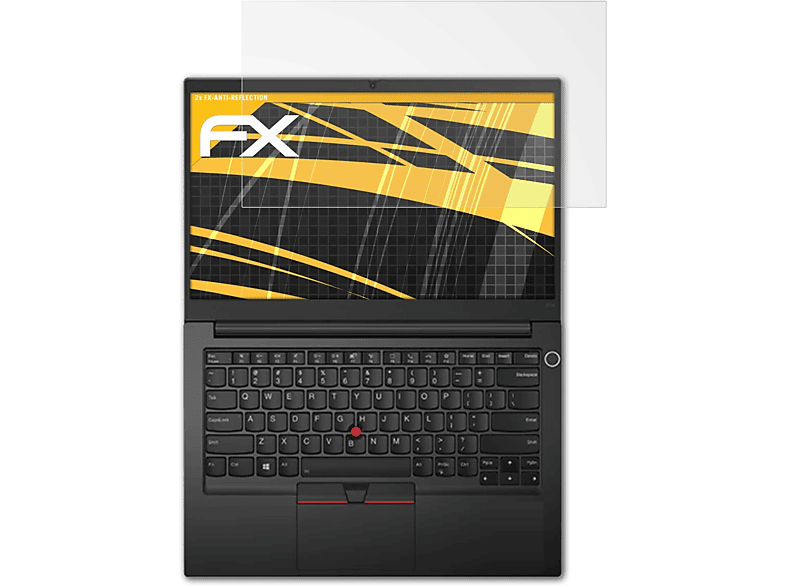 2x Displayschutz(für FX-Antireflex ThinkPad E14 ATFOLIX 3)) Lenovo (Gen