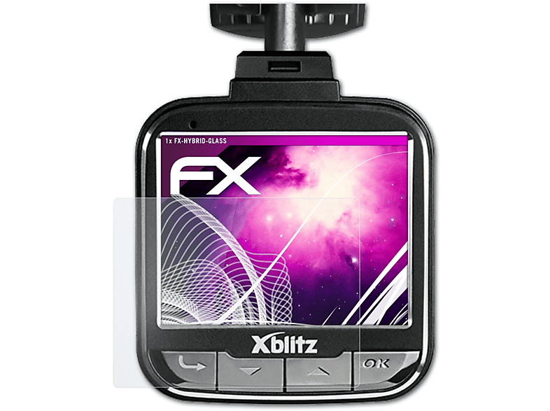 ATFOLIX GO SE) Xblitz FX-Hybrid-Glass Schutzglas(für