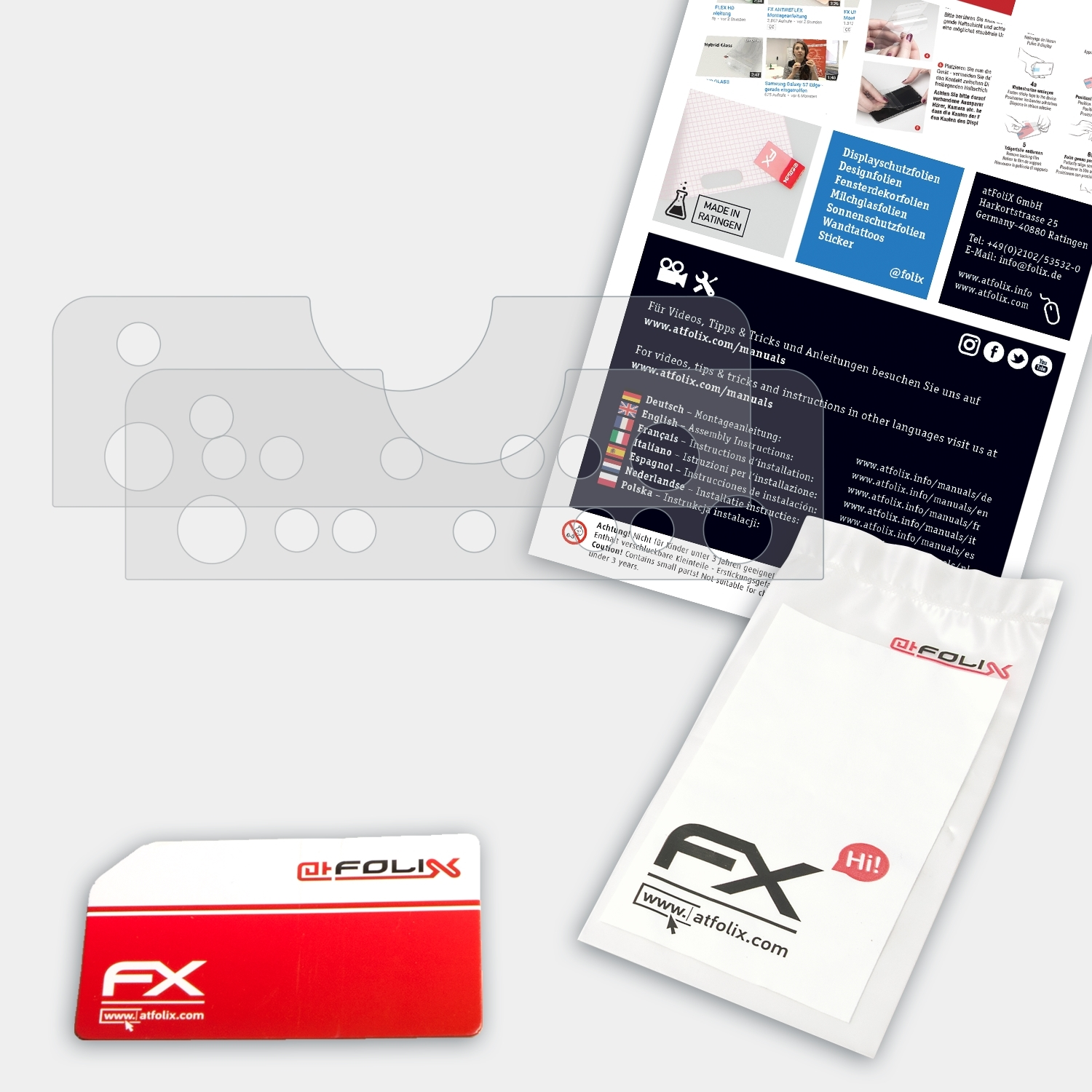 ATFOLIX 2x FX-Antireflex Displayschutz(für DeLonghi Specialista La (EC9335.BK))