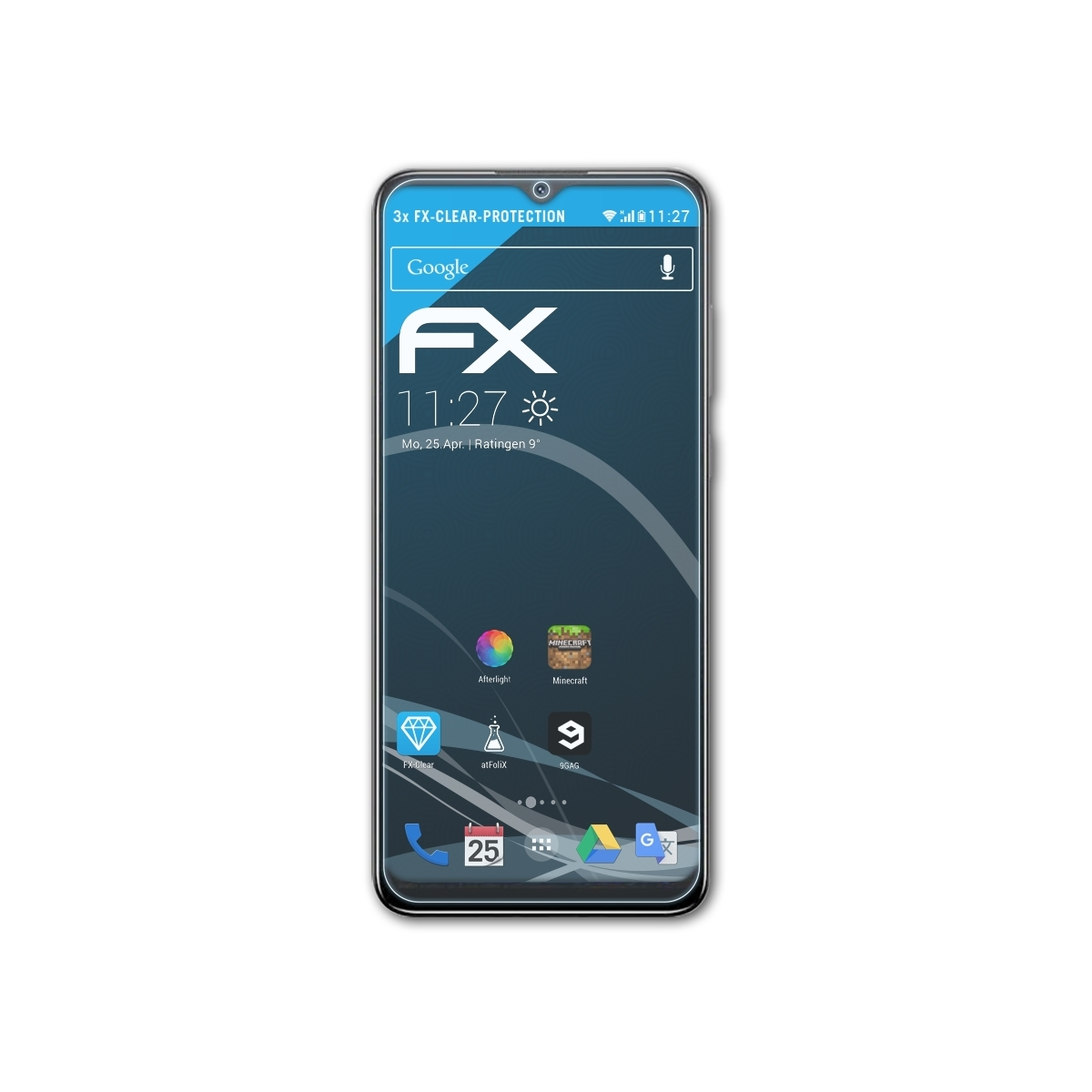 ATFOLIX 3x FX-Clear Displayschutz(für 20B) TCL