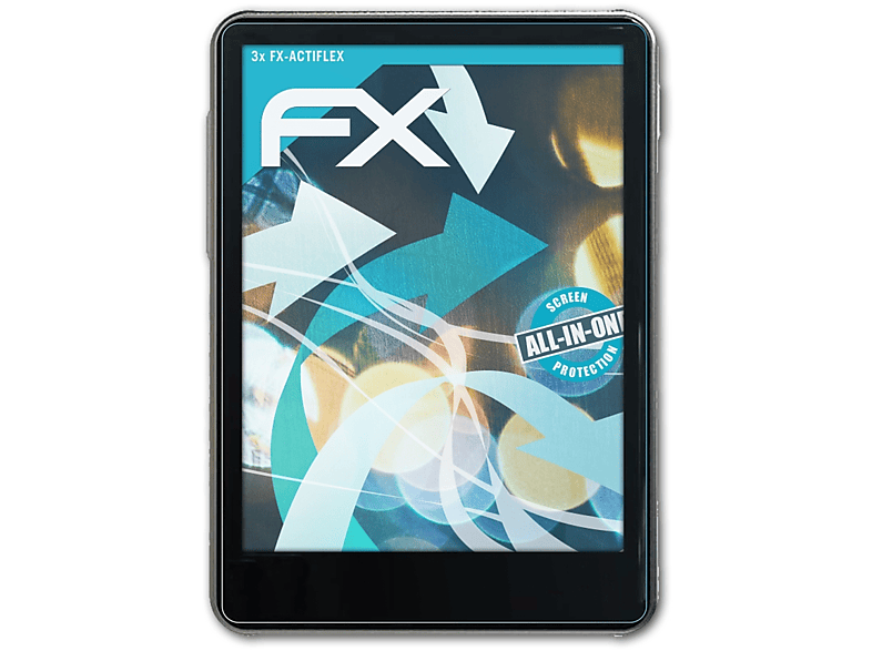 ATFOLIX 3x FX-ActiFleX Displayschutz(für HiBy R3 Pro)