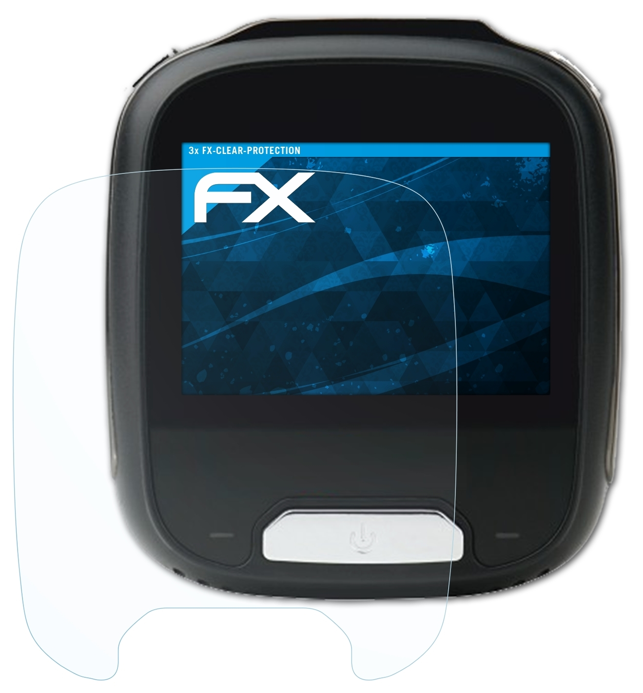 ATFOLIX 3x FX-Clear Displayschutz(für Xblitz Z9)