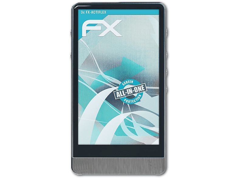 HiBy R6 3x ATFOLIX FX-ActiFleX Pro) Displayschutz(für