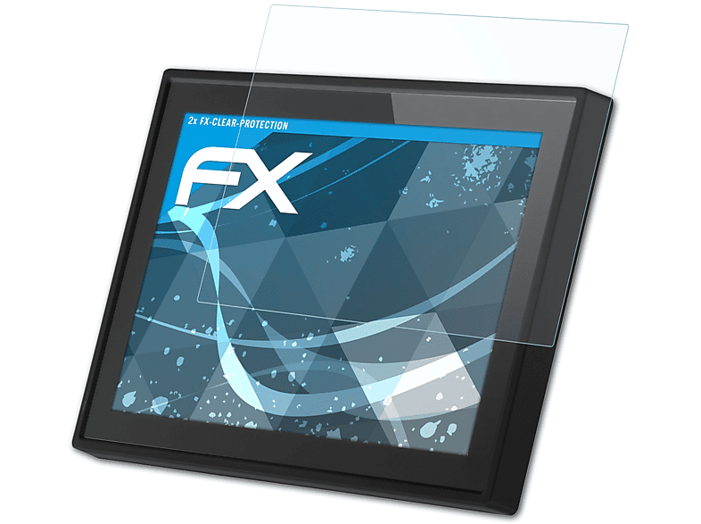ATFOLIX 2x FX-Clear Displayschutz(für Sencor SDF 1090 B)