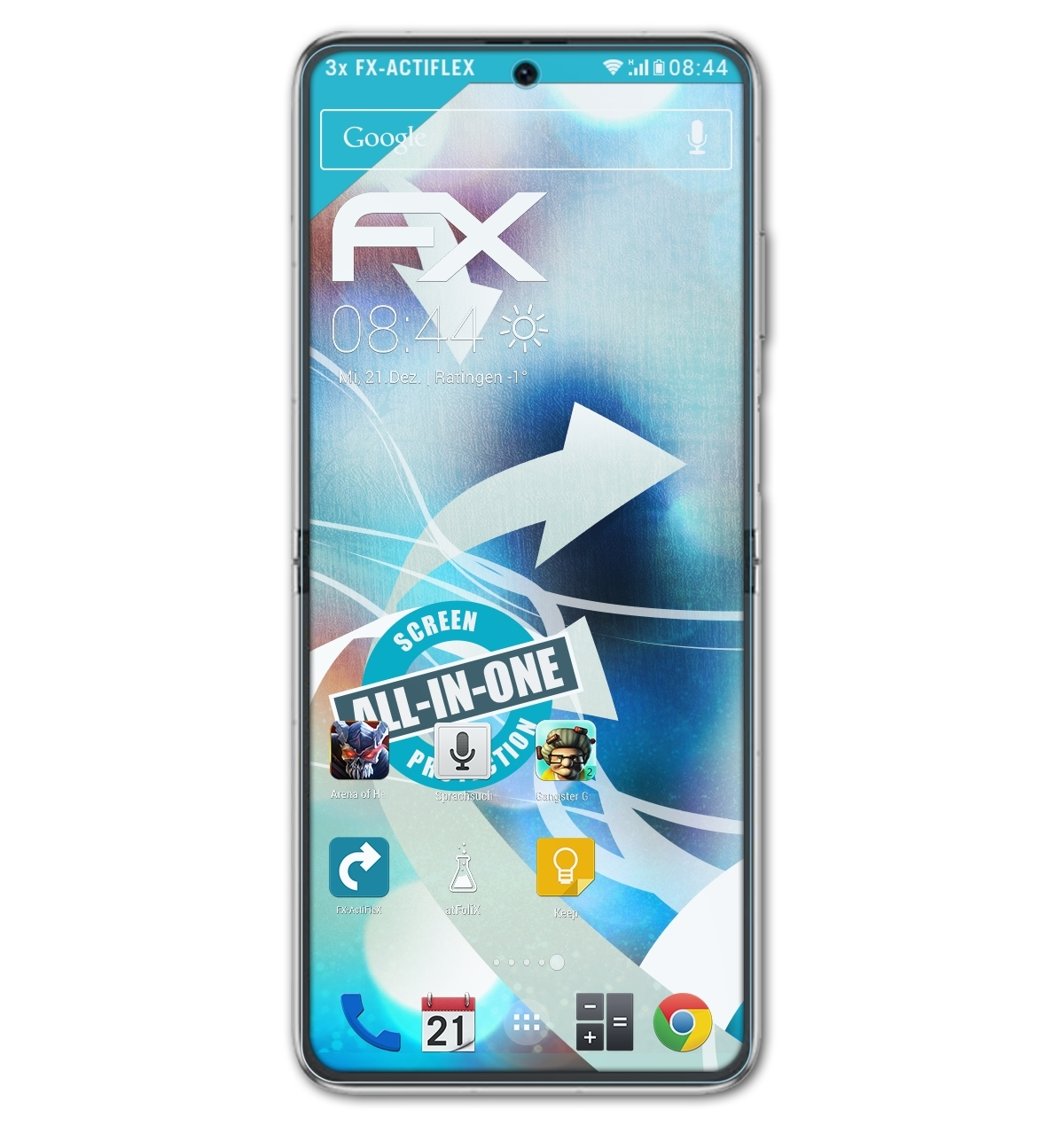 Huawei FX-ActiFleX Displayschutz(für 3x ATFOLIX P50 Pocket)
