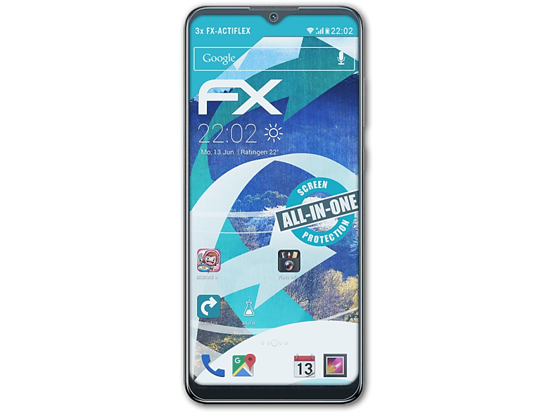 ATFOLIX 3x FX-ActiFleX Displayschutz(für TCL 20B)