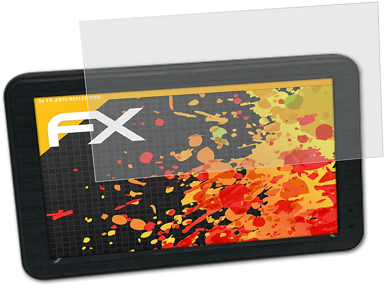 ATFOLIX 3x FX-Antireflex Displayschutz(für Xblitz Ghost)