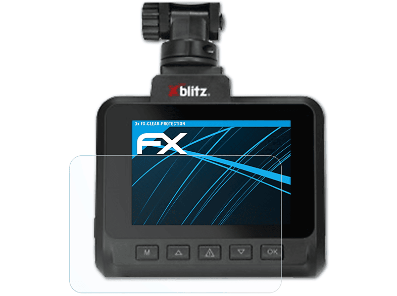 Xblitz 3x True FX-Clear Displayschutz(für 4K) ATFOLIX
