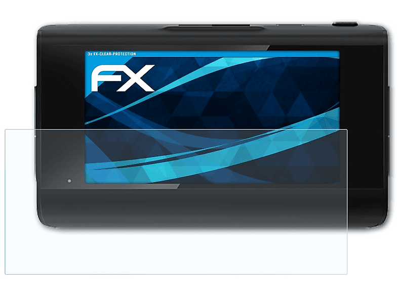 ATFOLIX 3x FX-Clear Displayschutz(für Navitel R400)