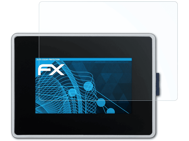 ATFOLIX 2x FX-Clear Displayschutz(für Panasonic HM504)