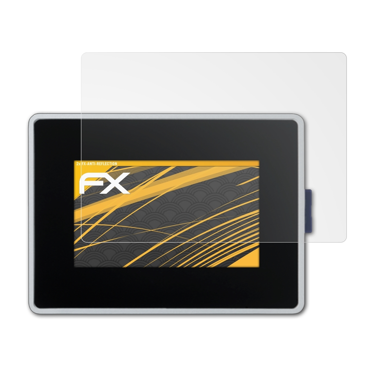 2x HM504) Panasonic FX-Antireflex ATFOLIX Displayschutz(für