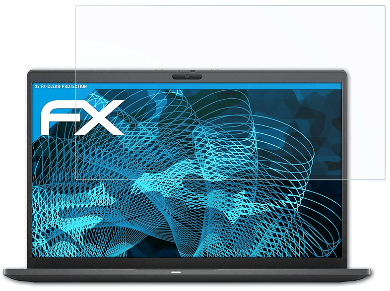 Latitude 2x FX-Clear 7410) Dell ATFOLIX Displayschutz(für