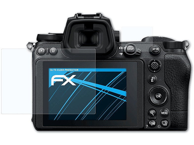 ATFOLIX 3x FX-Clear 7II) Z Displayschutz(für Nikon