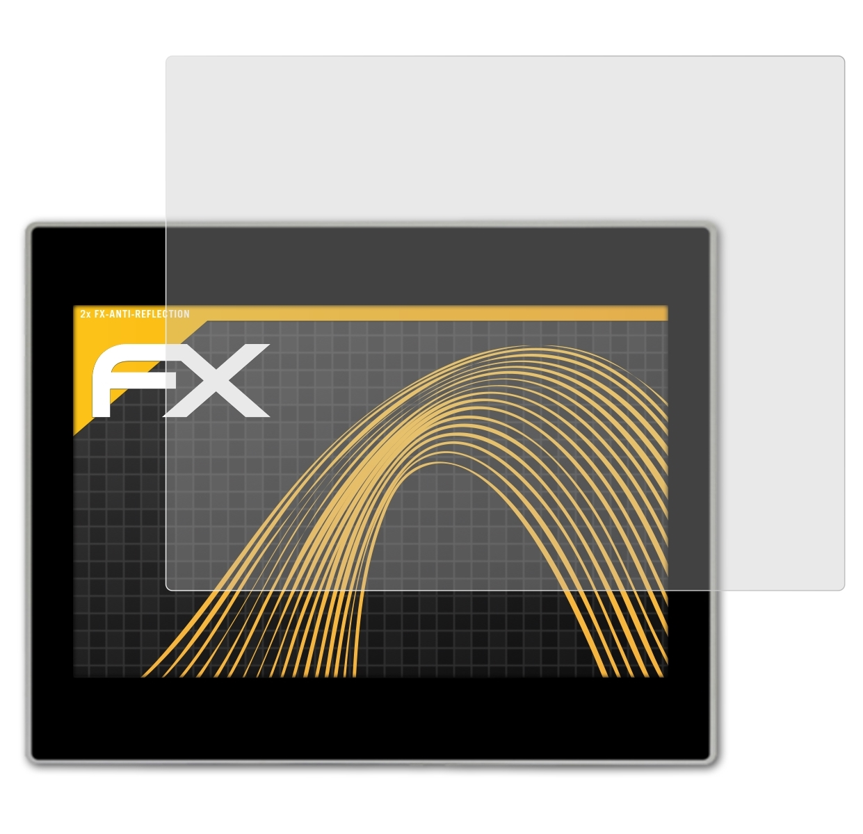 ATFOLIX 2x FX-Antireflex Displayschutz(für Panasonic HM513)