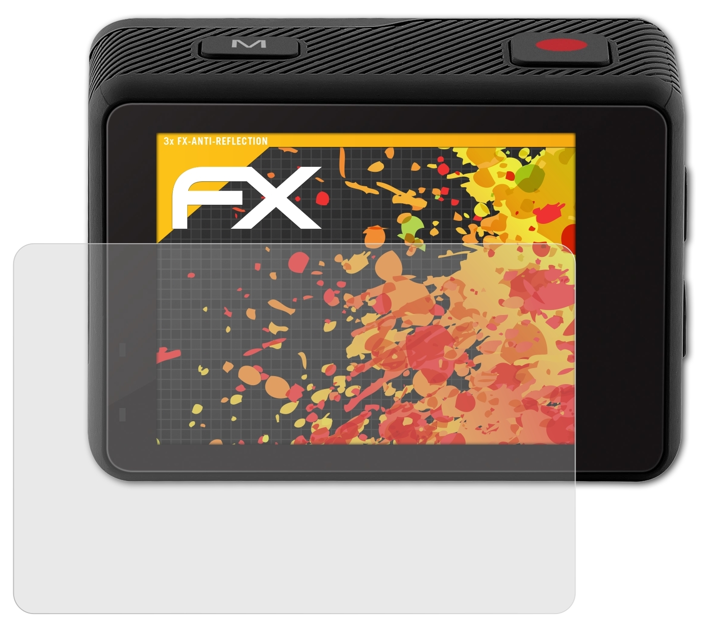 ATFOLIX 3x FX-Antireflex Displayschutz(für Sencor 3CAM 4K52WR)