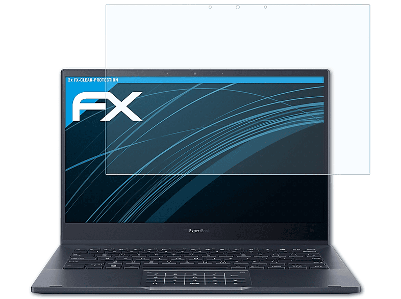 FX-Clear B5 ATFOLIX Displayschutz(für Asus ExpertBook 2x Flip)