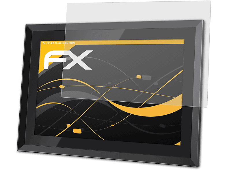 ATFOLIX 2x FX-Antireflex Displayschutz(für Sencor SDF 1091 B)