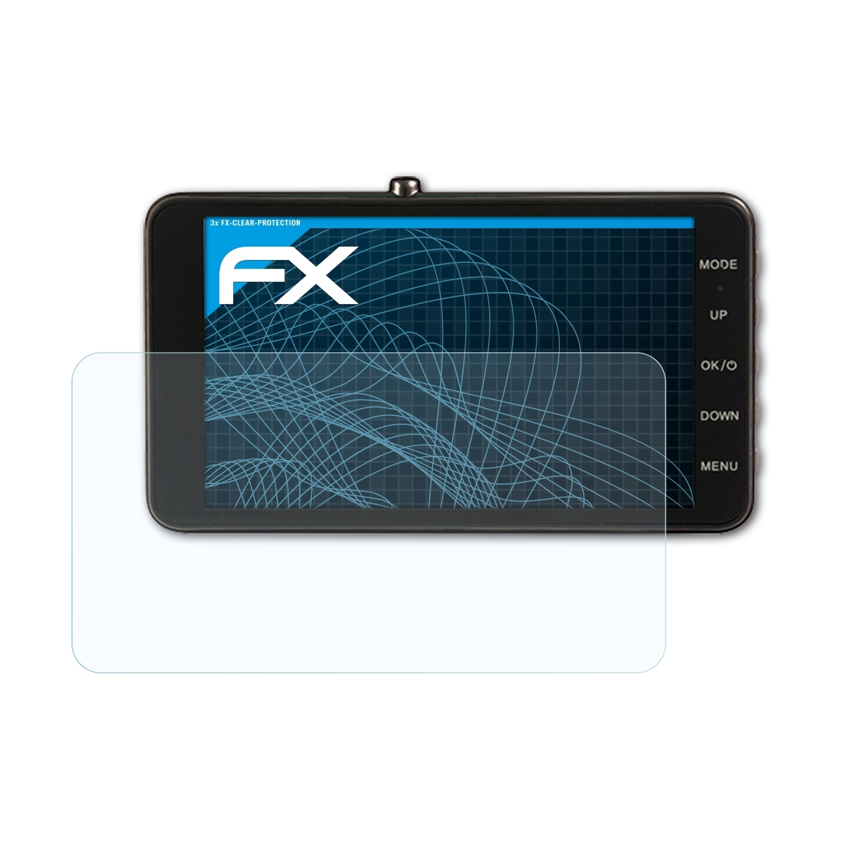 FX-Clear Displayschutz(für ATFOLIX 3x Navitel CR700)