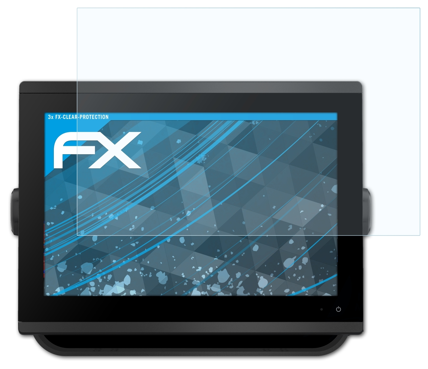 3x Garmin FX-Clear Displayschutz(für ATFOLIX 1223) GPSMap