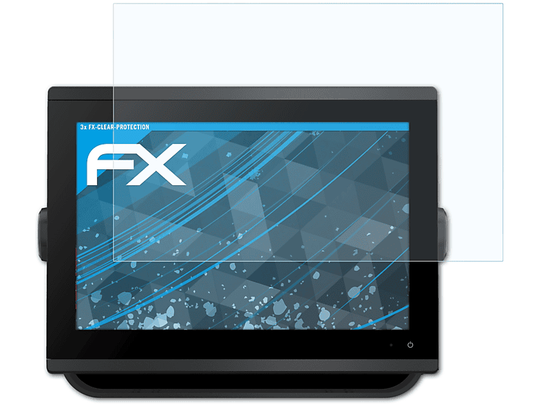 3x Garmin FX-Clear Displayschutz(für ATFOLIX 1223) GPSMap