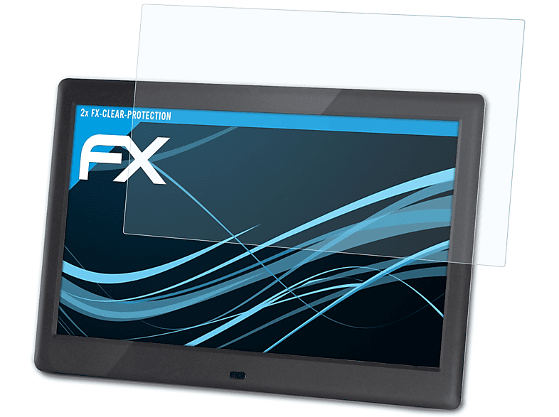 ATFOLIX 2x FX-Clear Displayschutz(für Sencor SDF 1080 B)