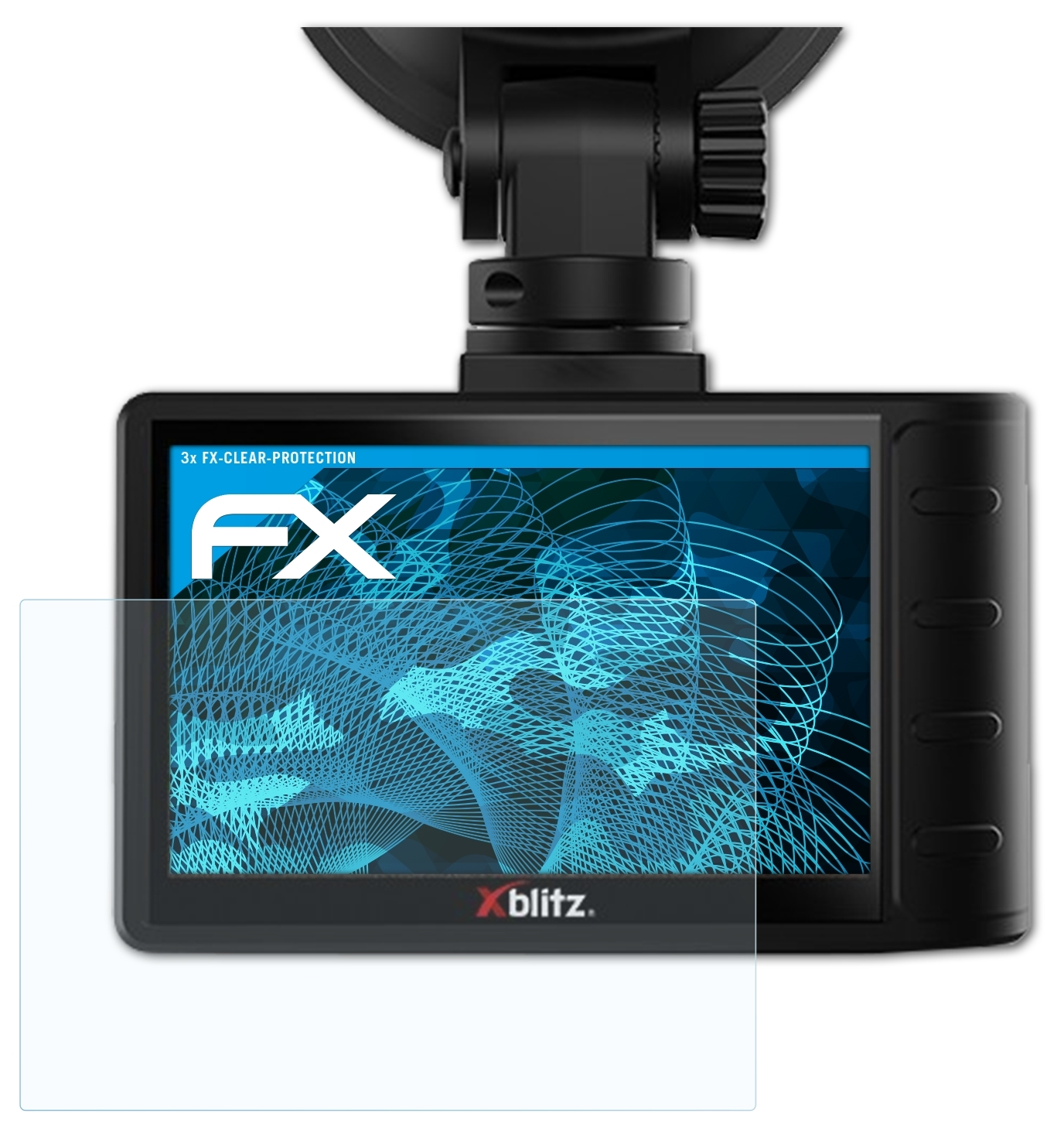 S3 ATFOLIX Xblitz Displayschutz(für Duo) FX-Clear 3x