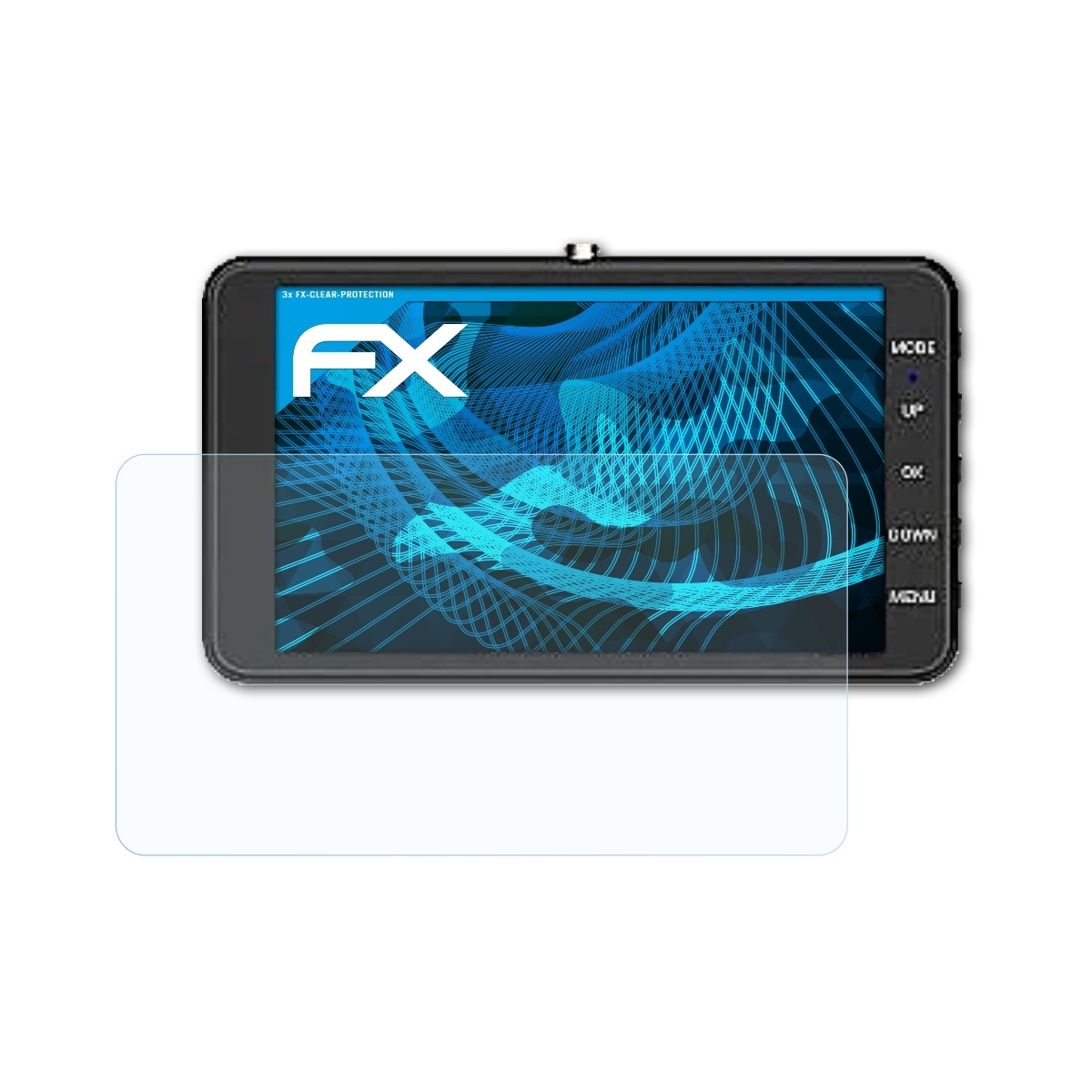 ATFOLIX 3x FX-Clear Displayschutz(für R800) Navitel