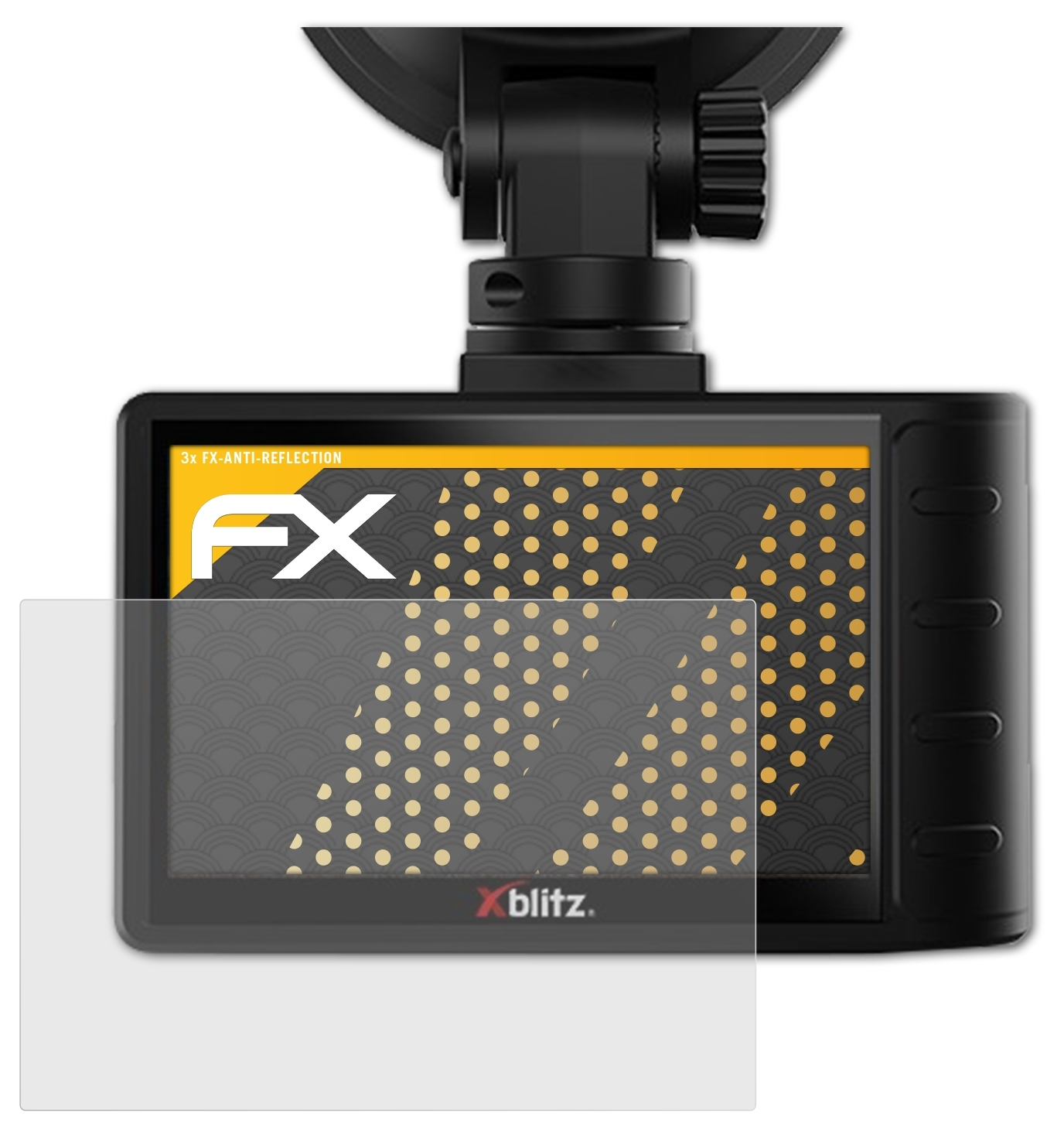 ATFOLIX 3x FX-Antireflex Xblitz Duo) S3 Displayschutz(für