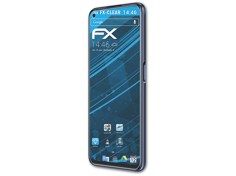 ATFOLIX 3x FX-Clear 6s) Realme Displayschutz(für