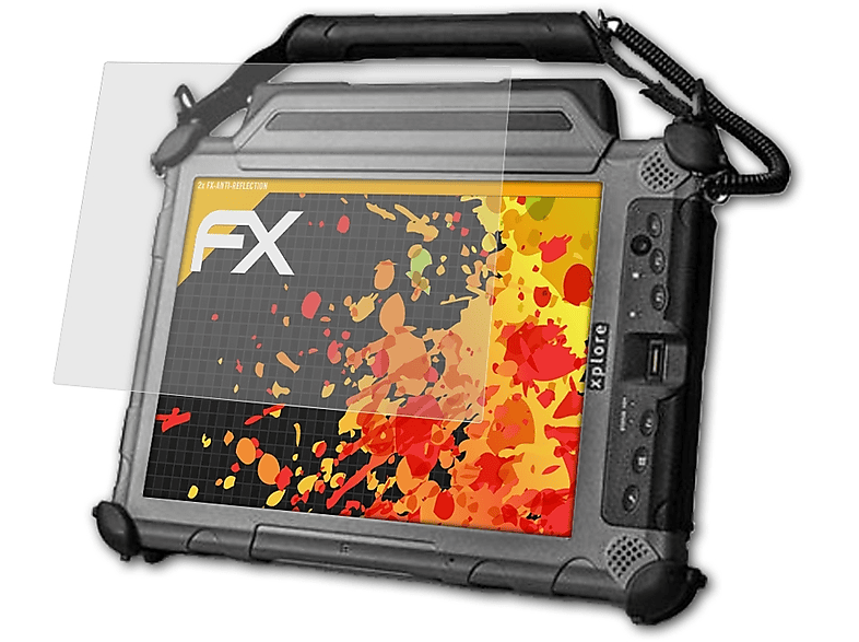 ATFOLIX 2x FX-Antireflex Displayschutz(für Zebra XC6)