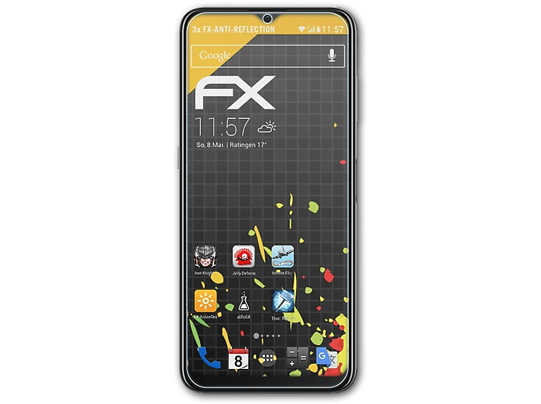 Displayschutz(für ATFOLIX 3x FX-Antireflex G300) Nokia