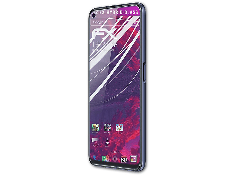 ATFOLIX Schutzglas(für 6s) FX-Hybrid-Glass Realme