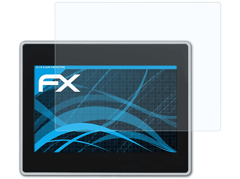 ATFOLIX 2x FX-Clear Displayschutz(für Panasonic HM507)