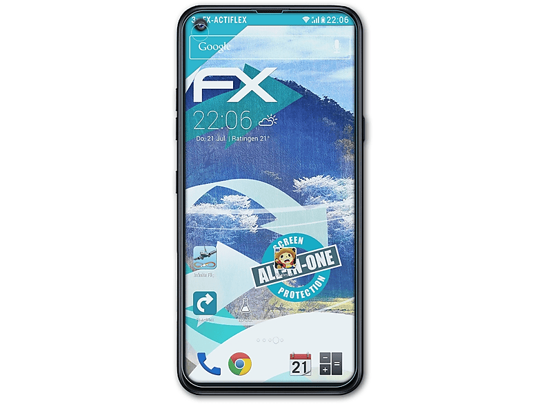 ATFOLIX 3x FX-ActiFleX Displayschutz(für LG Q70)