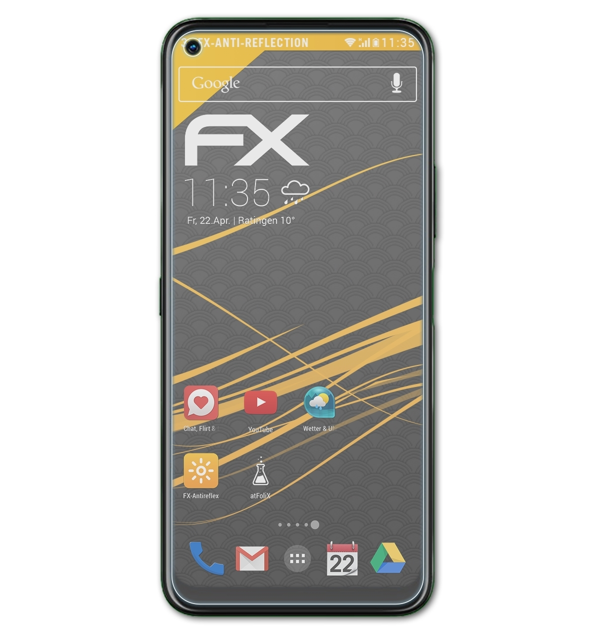 ATFOLIX 3x FX-Antireflex Nokia Displayschutz(für 8 V)