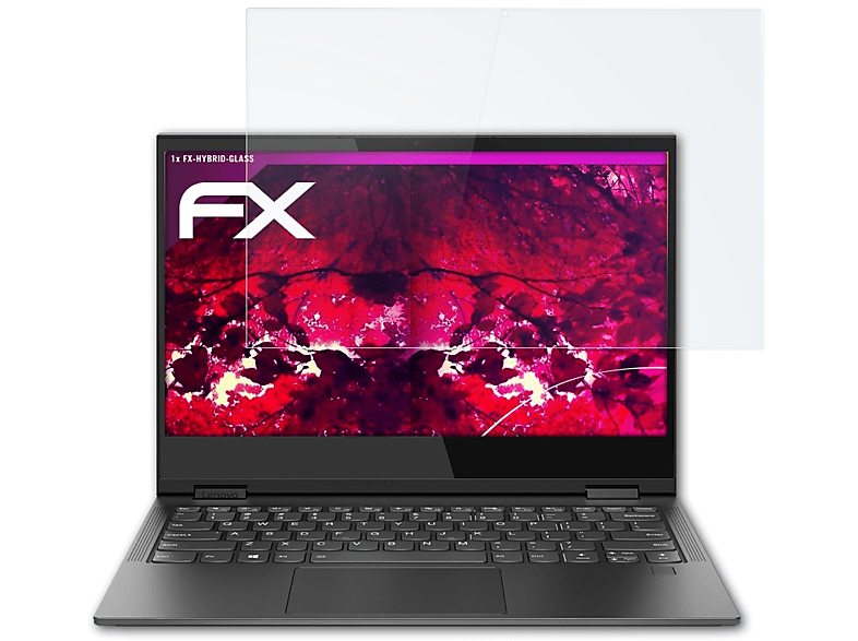 ATFOLIX FX-Hybrid-Glass Schutzglas(für Lenovo Yoga WOS) C630