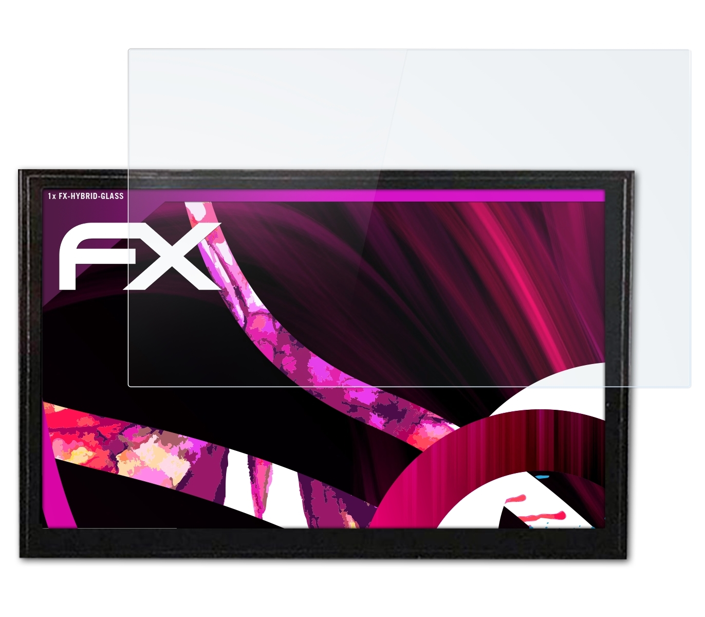 ATFOLIX FX-Hybrid-Glass Alpine X902DC-F) Schutzglas(für