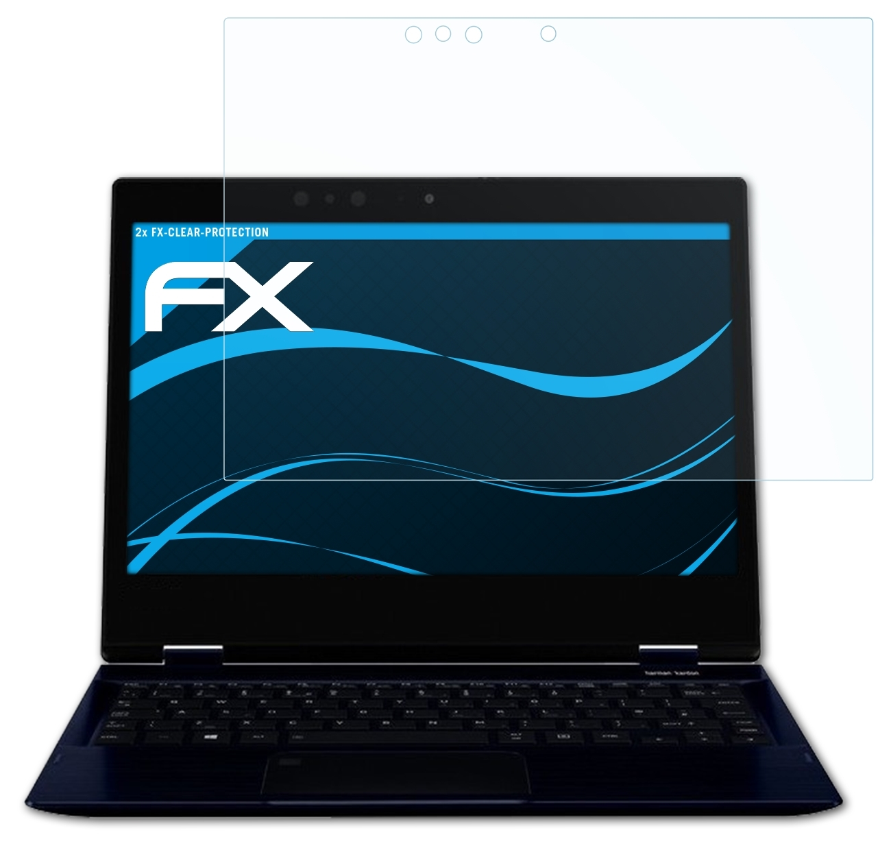 Displayschutz(für X20W-E-10E) Portege FX-Clear ATFOLIX 2x Toshiba
