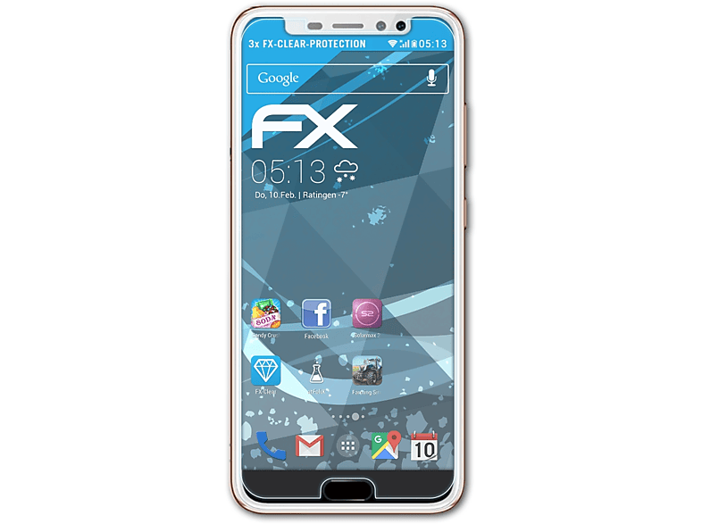 ATFOLIX 3x X) Displayschutz(für iLA FX-Clear