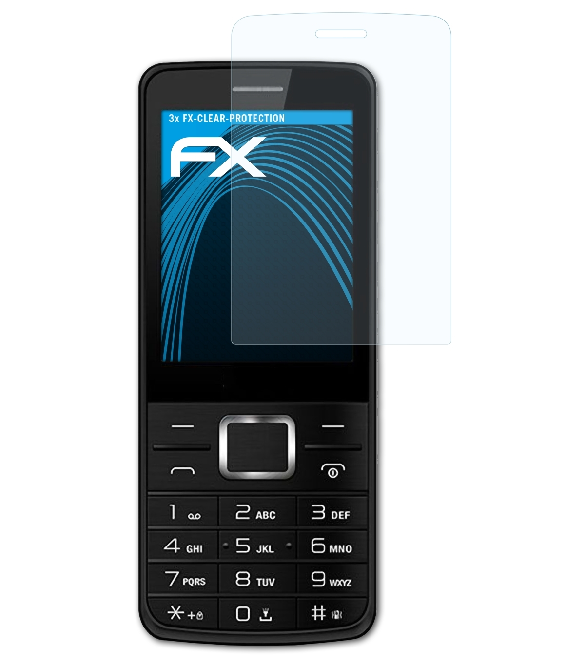 FX-Clear ATFOLIX P20) Energizer Max 3x Displayschutz(für Power