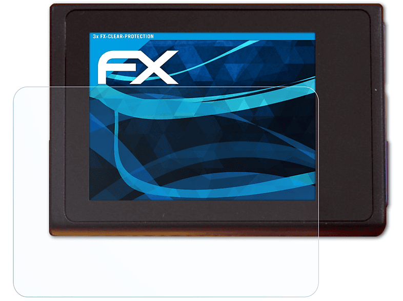 Akaso Displayschutz(für FX-Clear ATFOLIX 3x 6) Brave