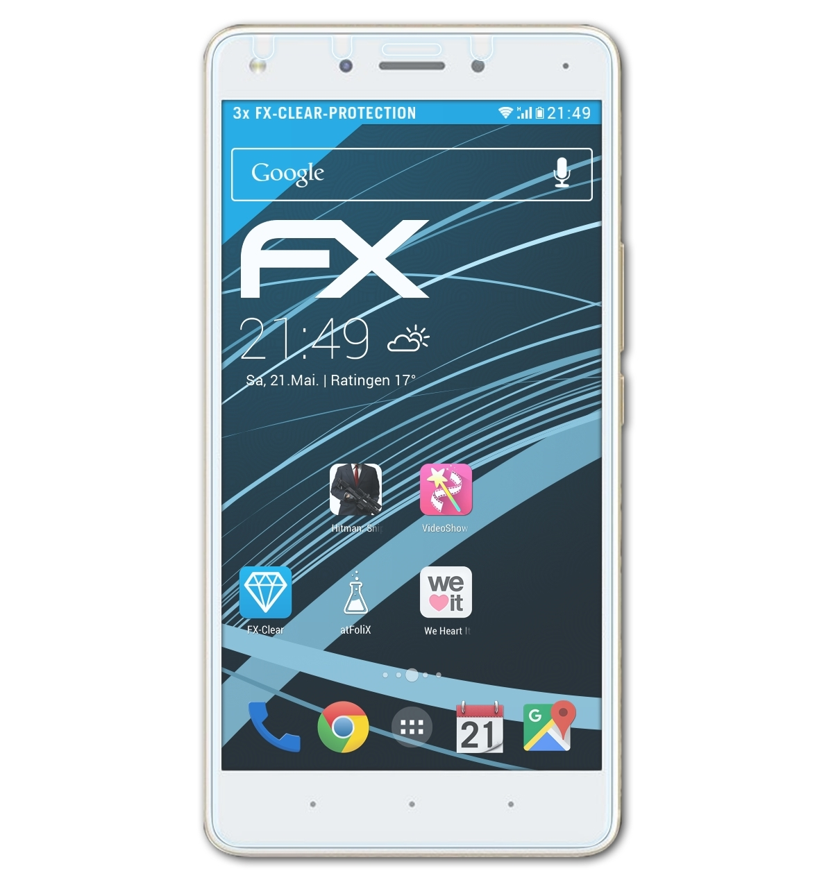 ATFOLIX Zero FX-Clear Infinix Displayschutz(für Plus) 4 3x
