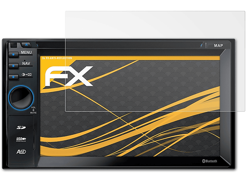 ATFOLIX 3x FX-Antireflex Tristan Displayschutz(für BT2D7013A) Auron