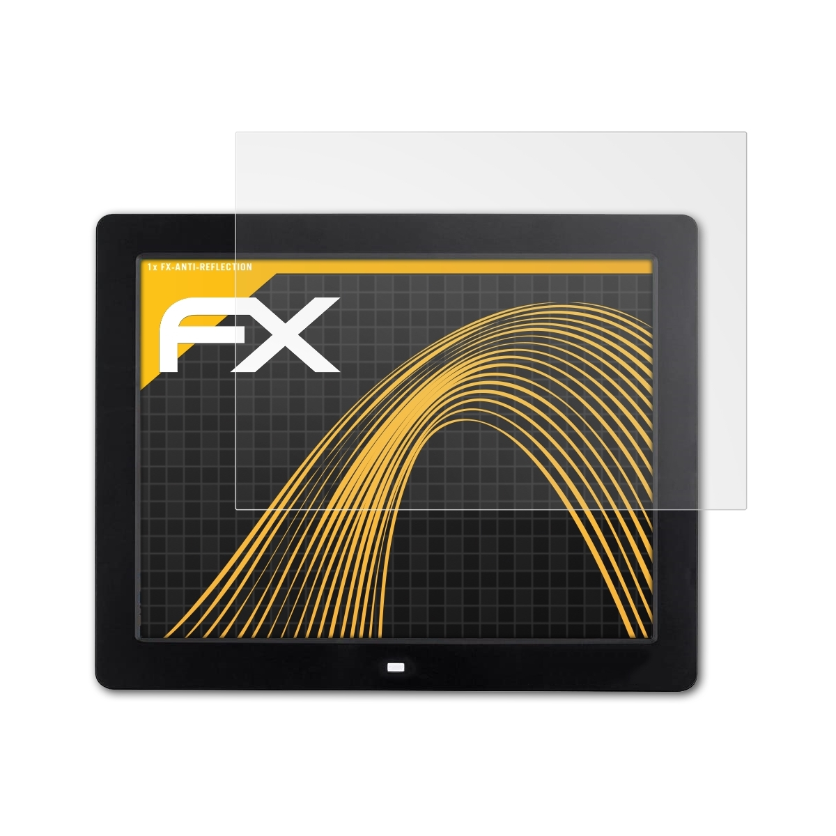 ATFOLIX FX-Antireflex 12 Andoer (800x600)) Zoll Digitaler Displayschutz(für Bilderrahmen