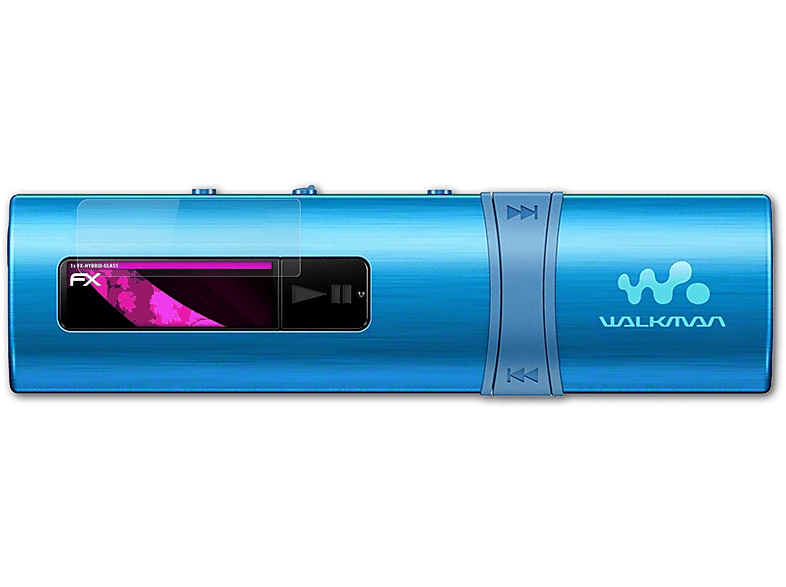 Walkman NWZ-B183) Sony ATFOLIX Schutzglas(für FX-Hybrid-Glass