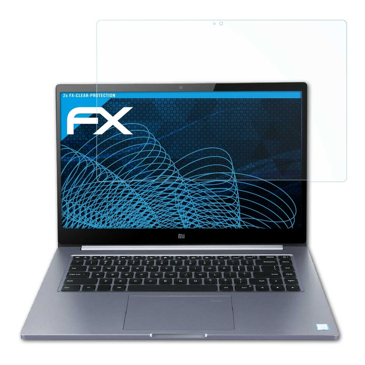 ATFOLIX 2x FX-Clear Air 12.5) Notebook Xiaomi Displayschutz(für Mi