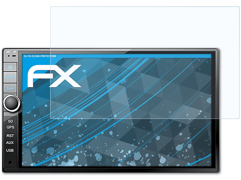 ATFOLIX 3x FX-Clear Tristan Displayschutz(für BT2D7013B) Auron