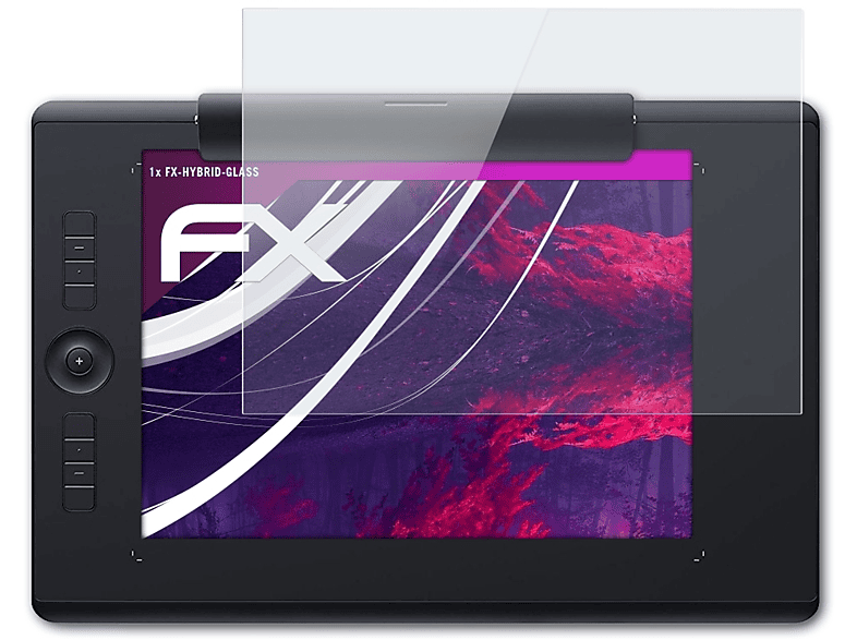 ATFOLIX FX-Hybrid-Glass Paper Pro Schutzglas(für Wacom M) Intuos Edition