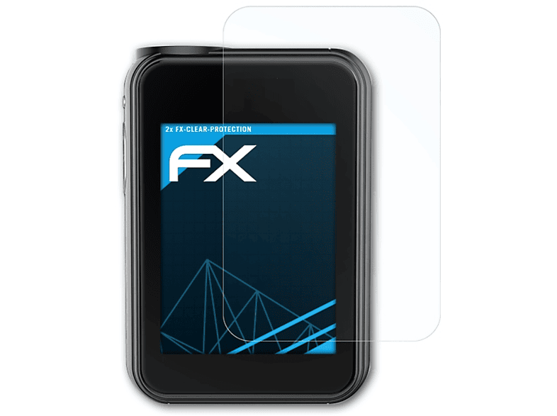 ATFOLIX 2x FX-Clear Displayschutz(für Smoant Charon TS 218)