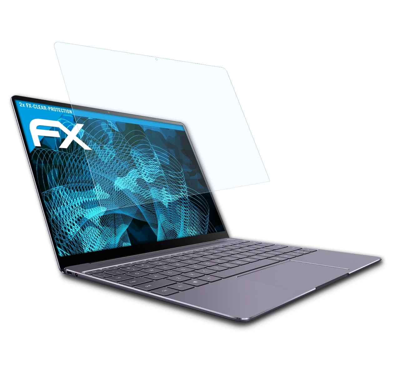 ATFOLIX 2x FX-Clear Displayschutz(für X) MateBook Huawei